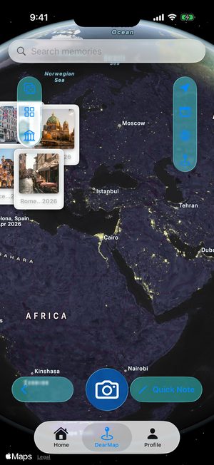 DearMaps in blue