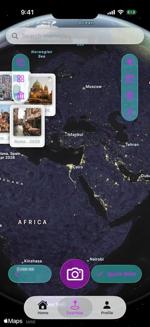 DearMaps in purple