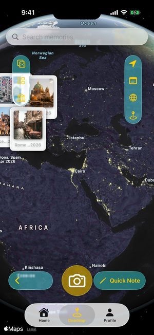 DearMaps in yellow